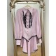 Little Dipper Point Collar Long Sleeve Short and Long Blouse(6th Reservation/13 Colours/Full Payment Without Shipping)